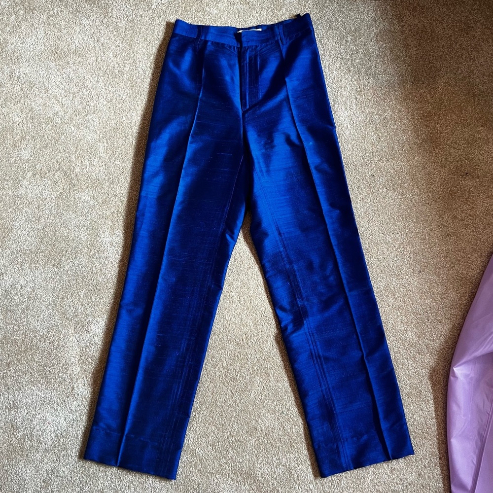 Dolce & Gabbana IT42 Vintage Cobalt Pants